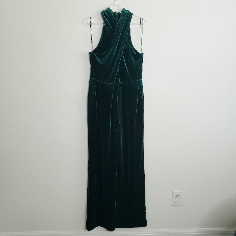 Baltic Born Cleopatra Crushed Velvet Jumpsuit - Picture 2 of 8